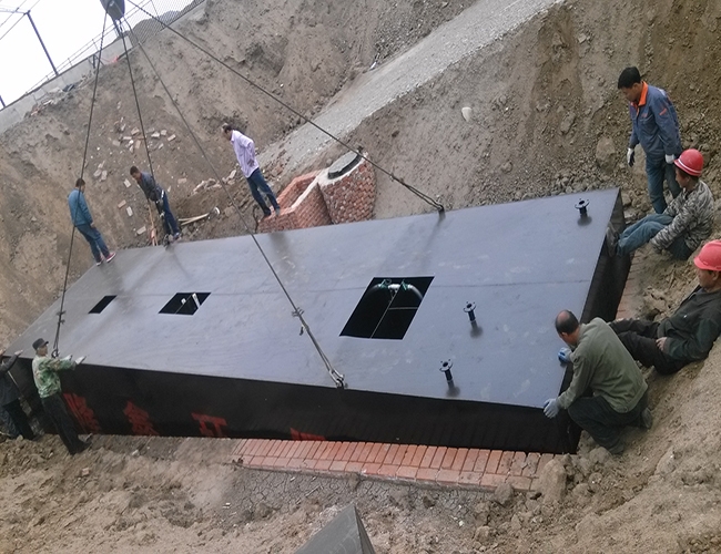 山東某景區(qū)污水處理設備