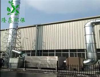 山東某集團噴漆廢氣處理設(shè)備