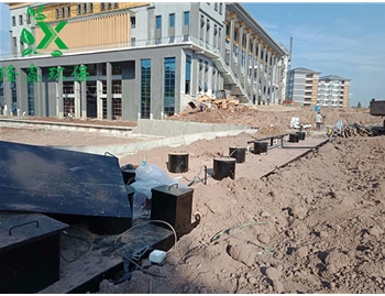 四川省學(xué)校生活污水處理設(shè)備現(xiàn)場展示