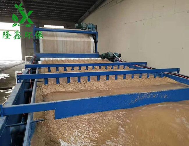 洗砂泥漿污水處理設(shè)備，打樁泥漿污水處理設(shè)備完美試機(jī)，處理達(dá)標(biāo)！